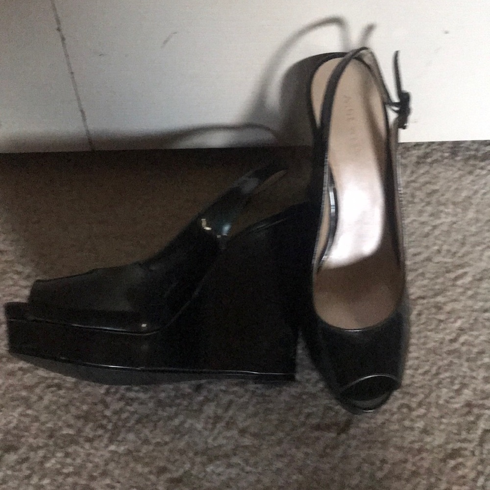 Nine West Gray wedges